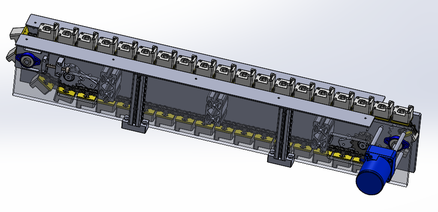 链式输送机结构